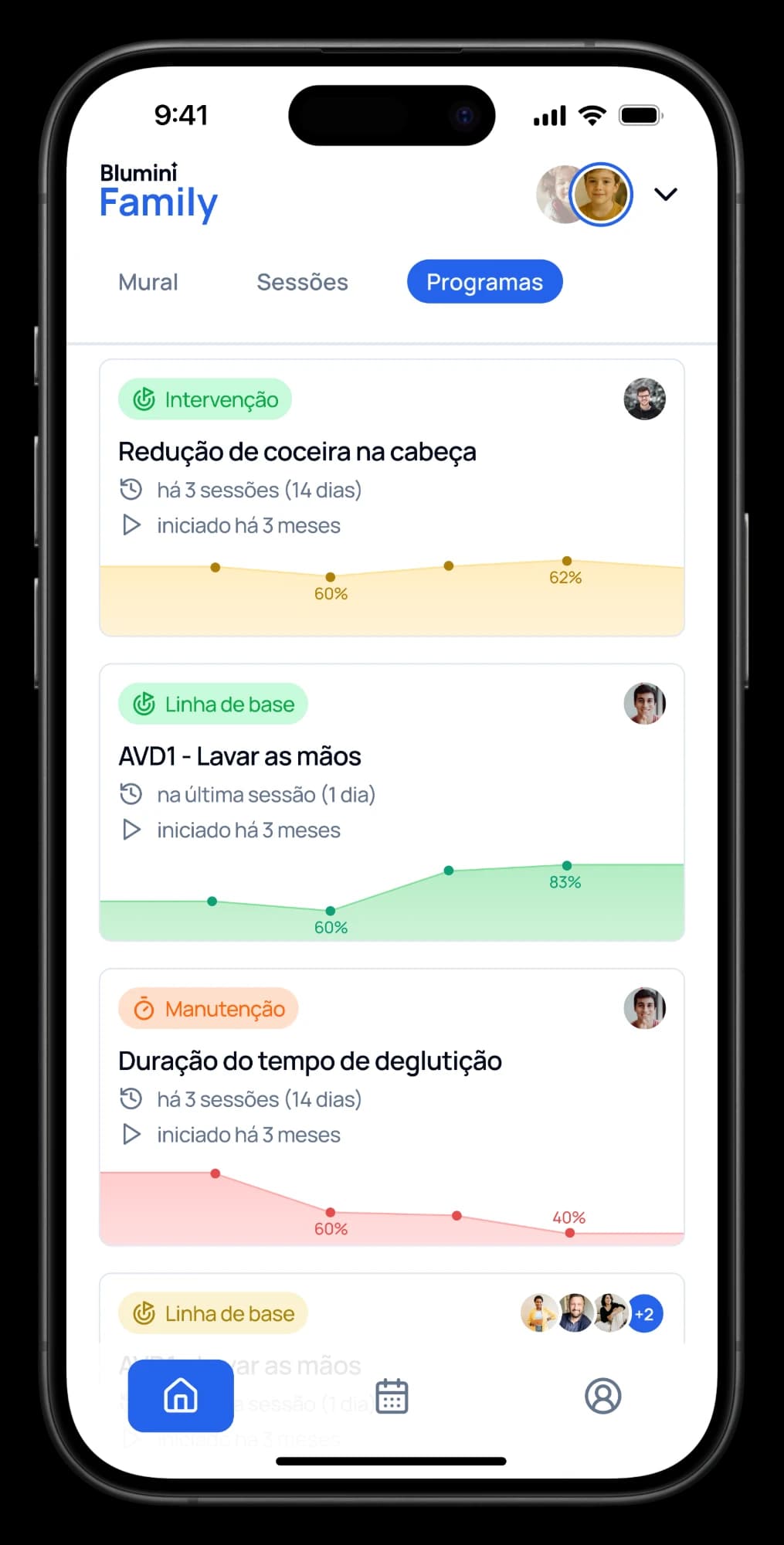 Programas no Blumini Family